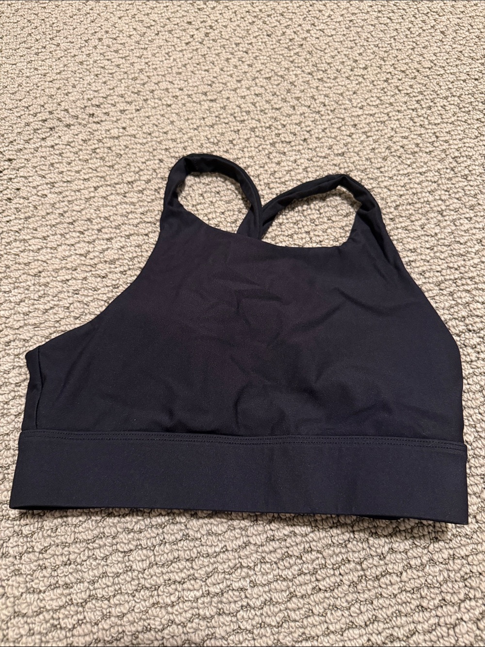Fabletics No Bounce High Impact Sports Bra, Black, XS